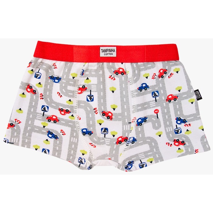 Kit 3 Cuequinhas Tapa Fralda Bebê Cotton Lycra Menino - 3963