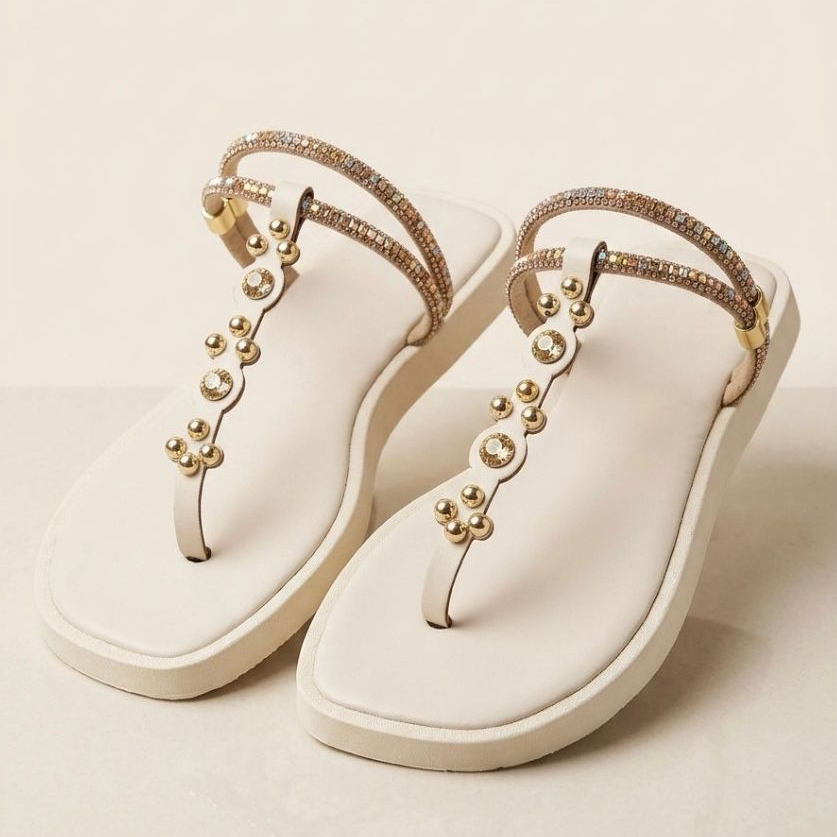 Sandália Feminino Adulto Rasteirinha Chinelo para Passear Tendência 2026