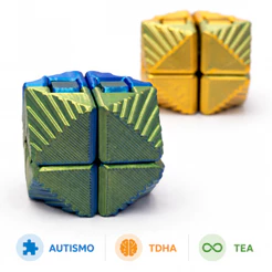Cubo Magico Infinito Portátil Anti Stress Para Ansiedade e Foco uso Sensorial para Autismo TDHA TEA Terapeutico relax