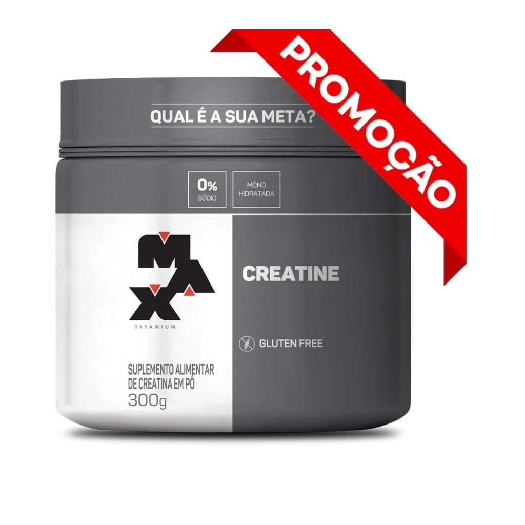 Creatina Monohidratada 100% Pura Max Titanium