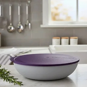 Tupperware Importada Tigela Allegra 740ml - Pote Tupperware Roxo