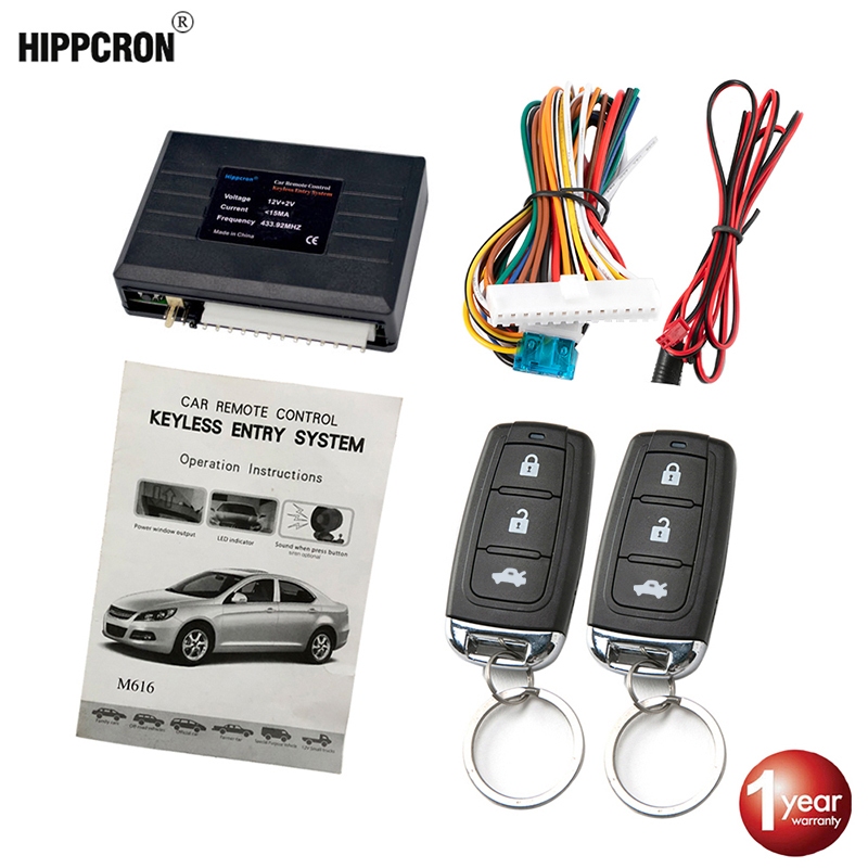 Alarme Automotivo De Carro Controle Alarme Anti-roubo Universal Com 2 Controles