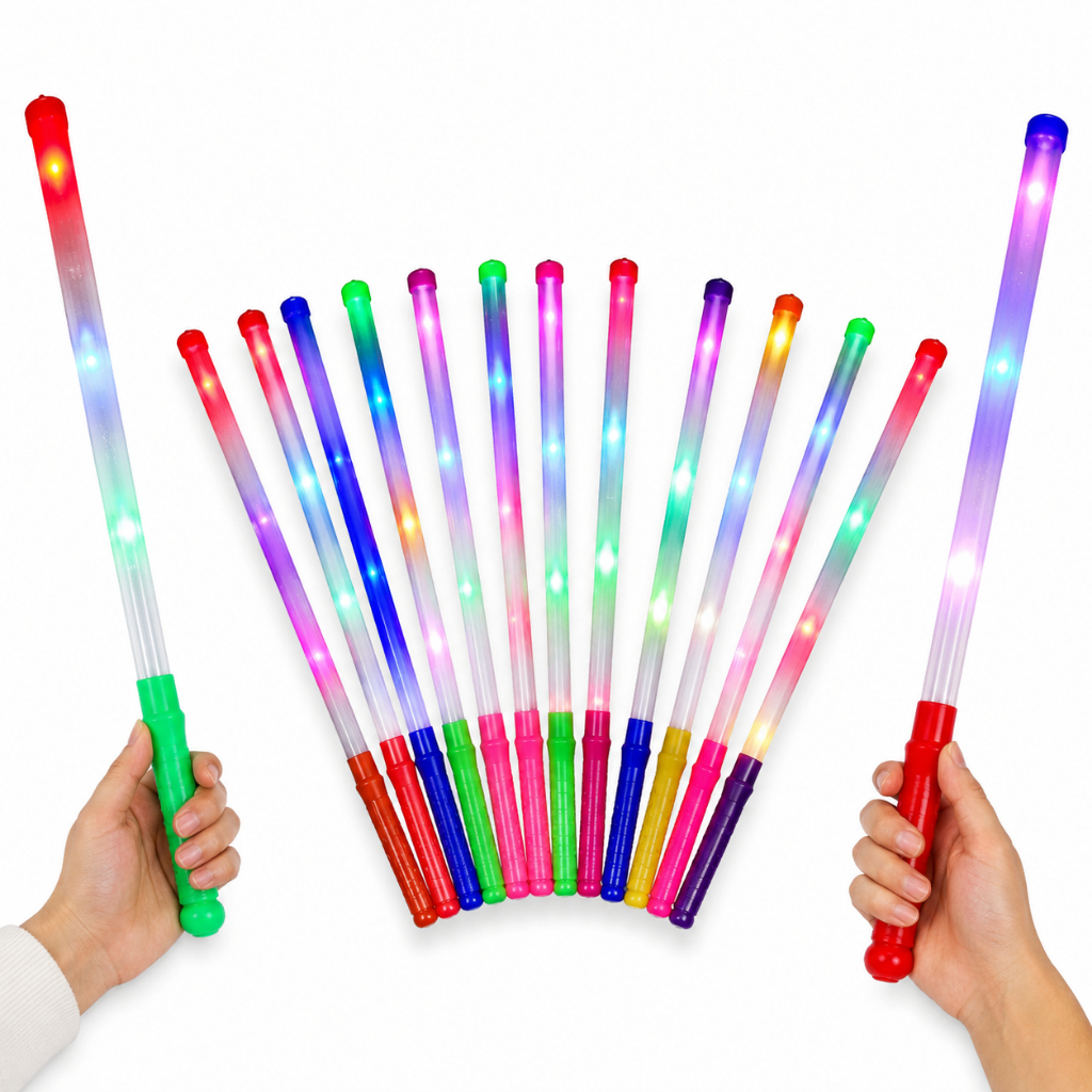 Kit 10 Bastão Luminoso De Led Festa Neon Balada Lembrancinha