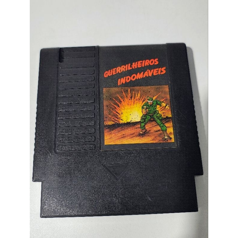 Cartucho padrão Nes Nintendinho 72 pinos Gradiente - Guerrilheiros Indomáveis Gotcha!