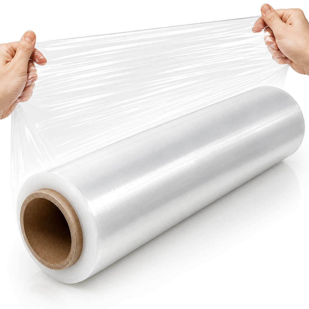 Plastico Filme PVC Transparente 200m Bobina para Mudanca Protecao de Moveis