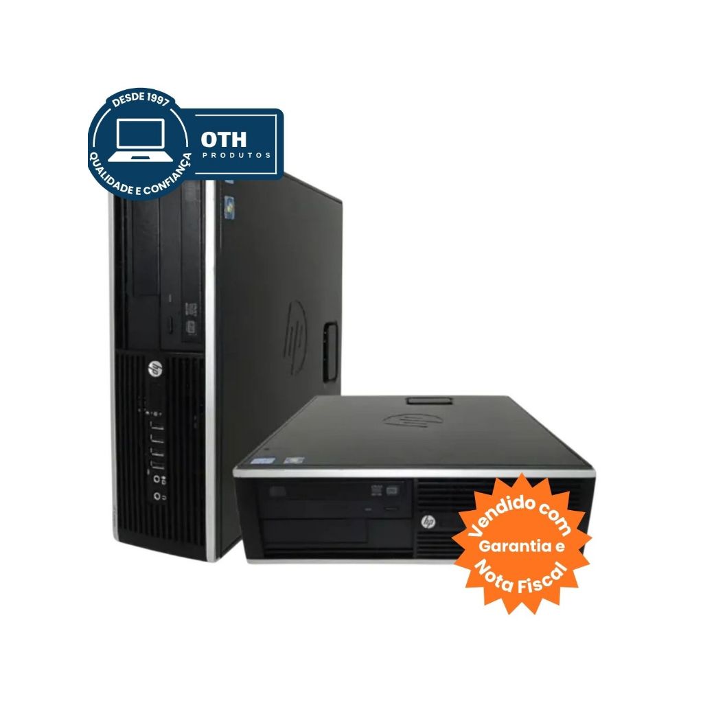 CPU HP Elite 8300, Dual-Core, 4GB, HD-1TB - Usado, NF, Garantia