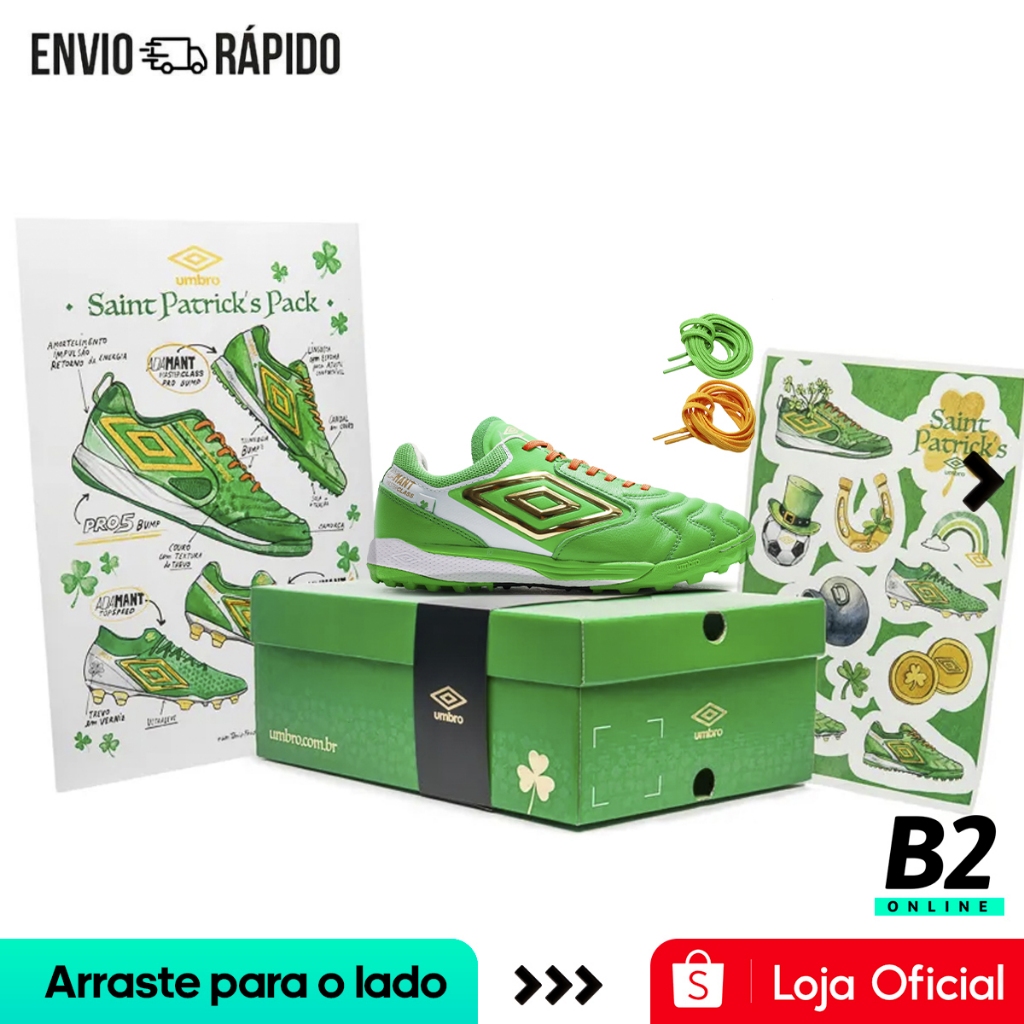 Chuteira Society Umbro Adamant Master Class Pro Bump Stp Original com Nota Fiscal e Garantia
