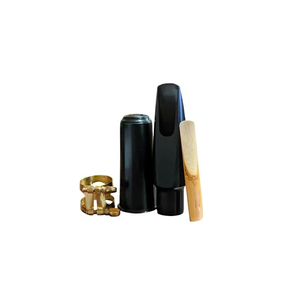 Kit boquilha / abraçadeira / tampa para sax tenor - ZELLMER 1503