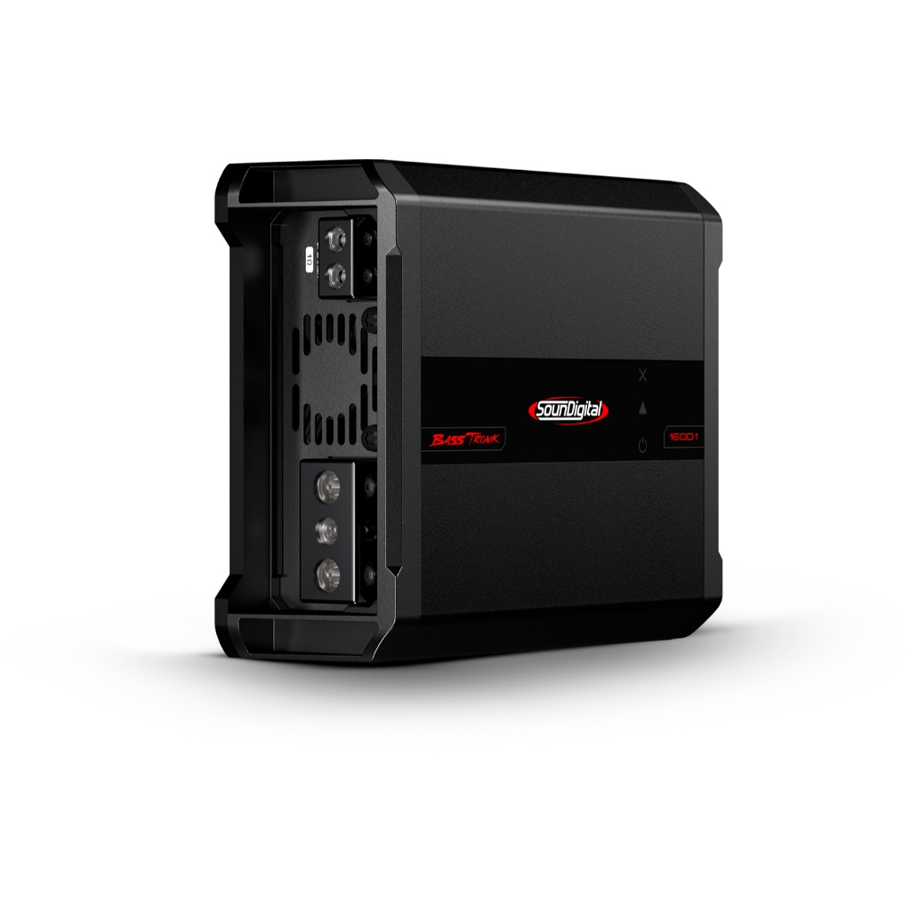 Amplificador Soundigital Basstronik 1600.1 SubGraves fortes alta potência SPL