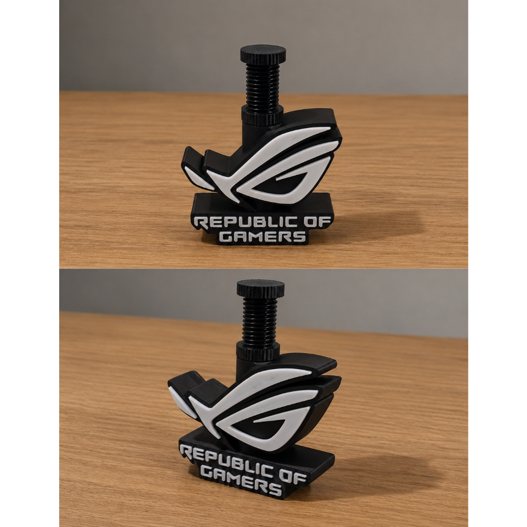 Suporte para Placa de Vídeo ROG Republic of Gamers | Anti-Sag GPU | Ajustável | Impressão 3D