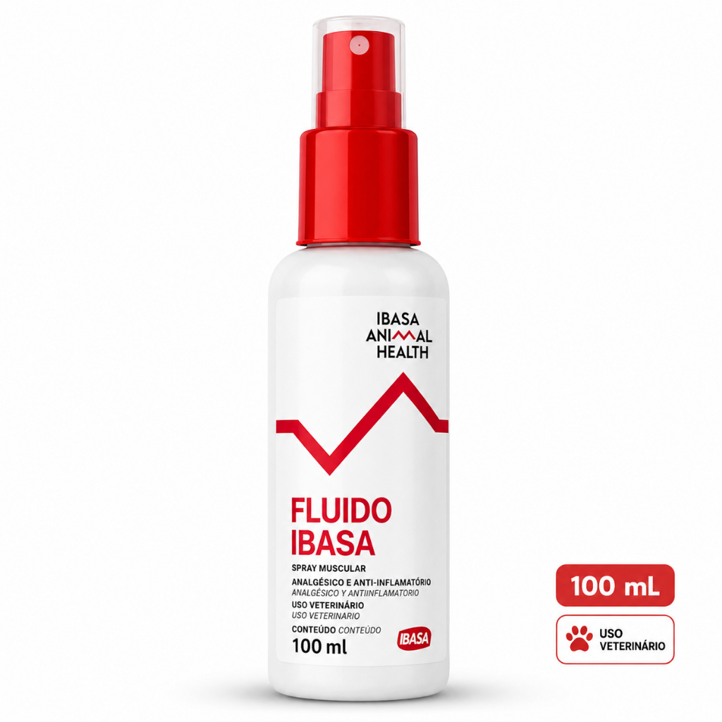 Fluido Ibasa 100ML Dor Muscular - Envio Imediato