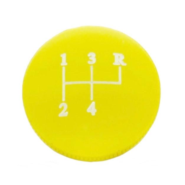 BOLA DE CÂMBIO 4 MARCHAS AMARELA A10 C10 D10 F100 JEEP RURAL F75 MAVERICK DODGE