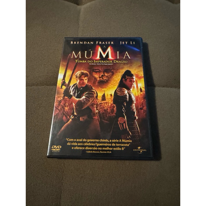 Dvd A Múmia- Tumba do Imperador Dragão, com Brendan Fraser