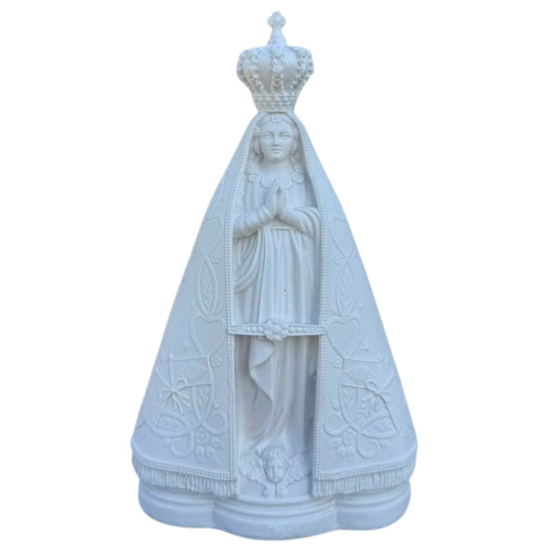 Imagem Nossa Senhora Aparecida 15cm Pó De Mármore