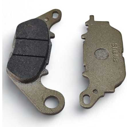 PASTILHA DE FREIO DIANTEIRA HAOJUE DK 150 DK 160 YAMAHA FAZER 150 SEM CBS — imagem 2 de 2