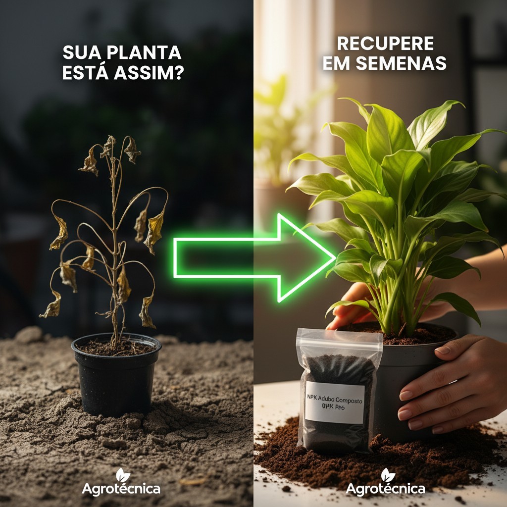 Adubo  Orgânico  100% natural po rocha NPK com 1 e 3kg |  para Plantas, Flores, Horta e Frutíferas