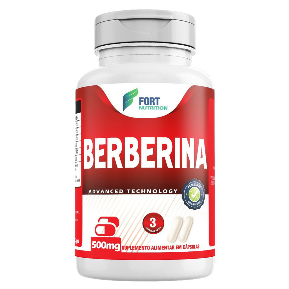 Berberina Vegetal 500mg 120 Comprimidos Berberis Vulgaris