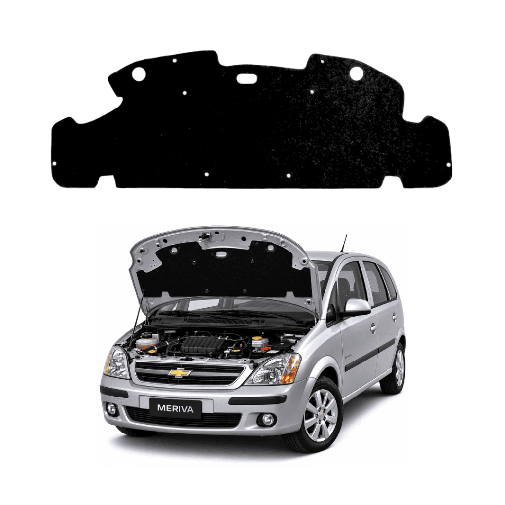 Manta Forro Capô Chevrolet Meriva 2003 2004 2005 2006 2007 2008 2009 2010 2011 2012 Capu Capuz Capus