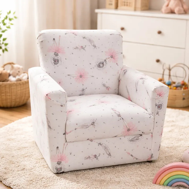 Sofá Infantil Criança Poltrona Estampada Emoji