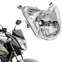 Bloco Óptico do Farol Yamaha Fazer 150 2014 2015 2016 2017 2018