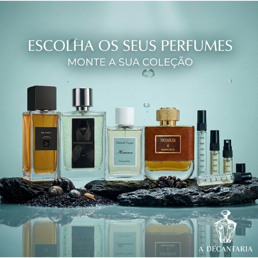 Perfume Masculino Kit c/ 7 - In The Box Nuancielo Maison Viegas