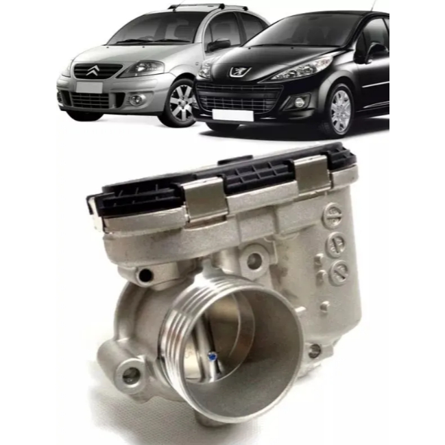 Corpo De Borboleta Tbi Peugeot C3 206 207 1.4 8v Flex Novo