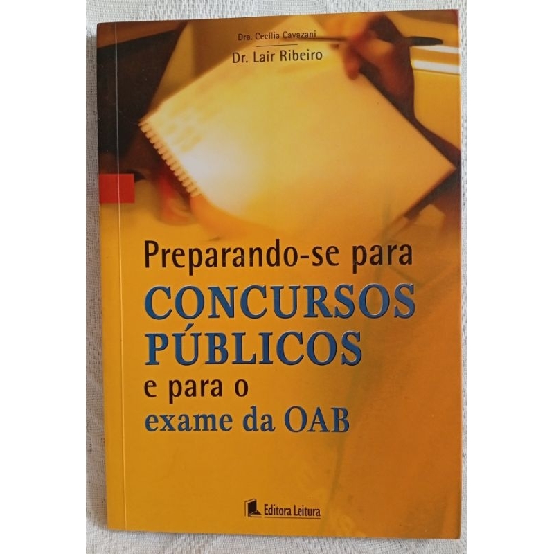 Prepare se para concursos públicos e exame da OAB