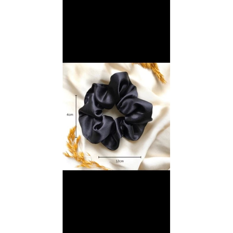 acessorio feminino de cetim estilo clean girl elegante xuxas de cetim prendedor de cabelo macios
