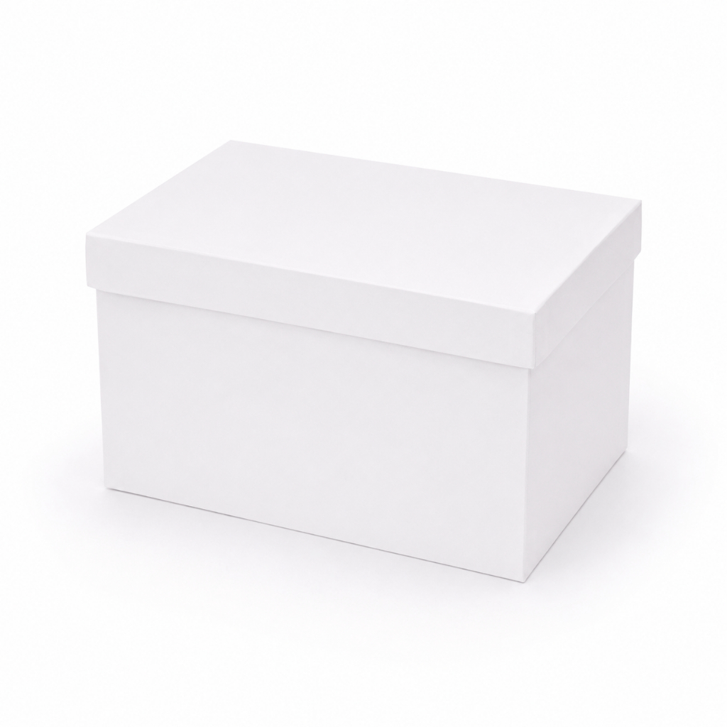 Caixa MDF Branca Para 2 Canecas 18x12x10,5cm Presente Lembrancinha