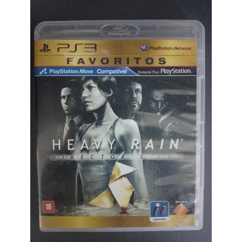 Heavy Rain Director's Cut Favoritos, físico PS3