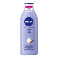 Loção Hidratante Nívea Soft Milk 400ml
