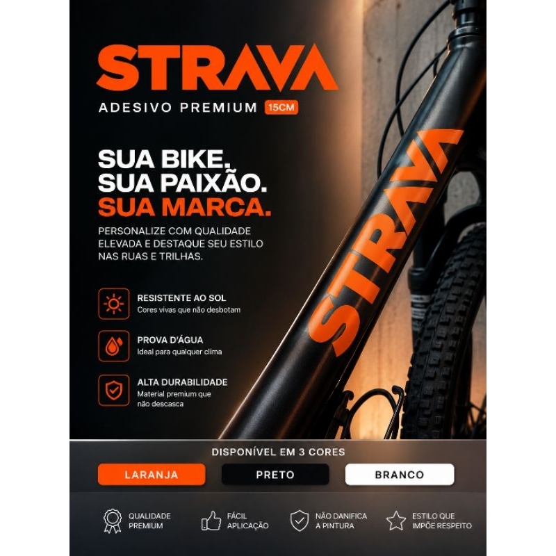 Adesivo Strava 15CM