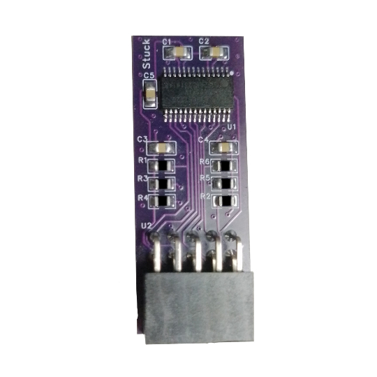 Módulo TPM 2.0 X99 Huananzhi DEBUG 10 pinos Xeon (Pino 10 ausente) -  Firmware atualizado