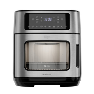 Air Fryer Oven WAP 12L Digital 220V Inox – 10 Funções, 2000W, Luz Interna e Porta Removível