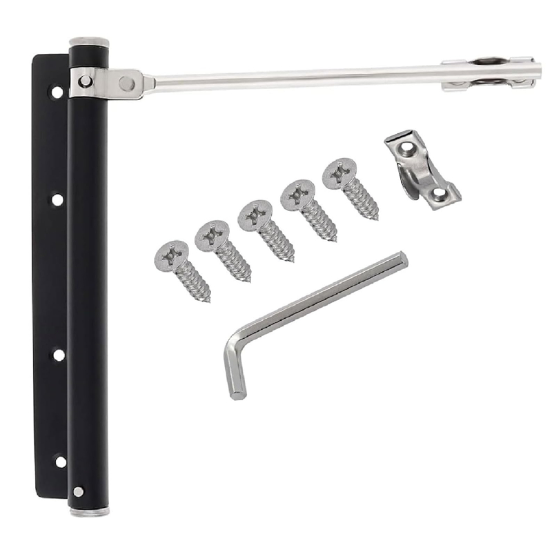 Mola Inox Fechamento Automatico de Porta Ajustável Ate 25kg — imagem 2 de 2