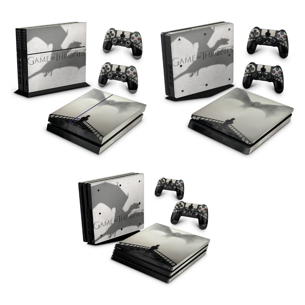 Skin Anti-Rage para PS4 FAT, SLIM ou PRO - 080 - Skin Playstation 4