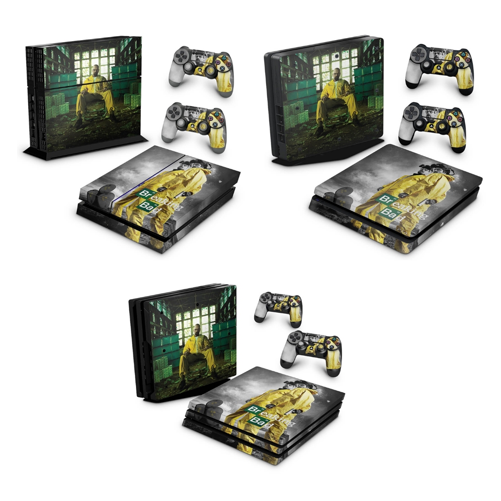 Skin Anti-Rage para PS4 FAT, SLIM ou PRO - 107 - Skin Playstation 4