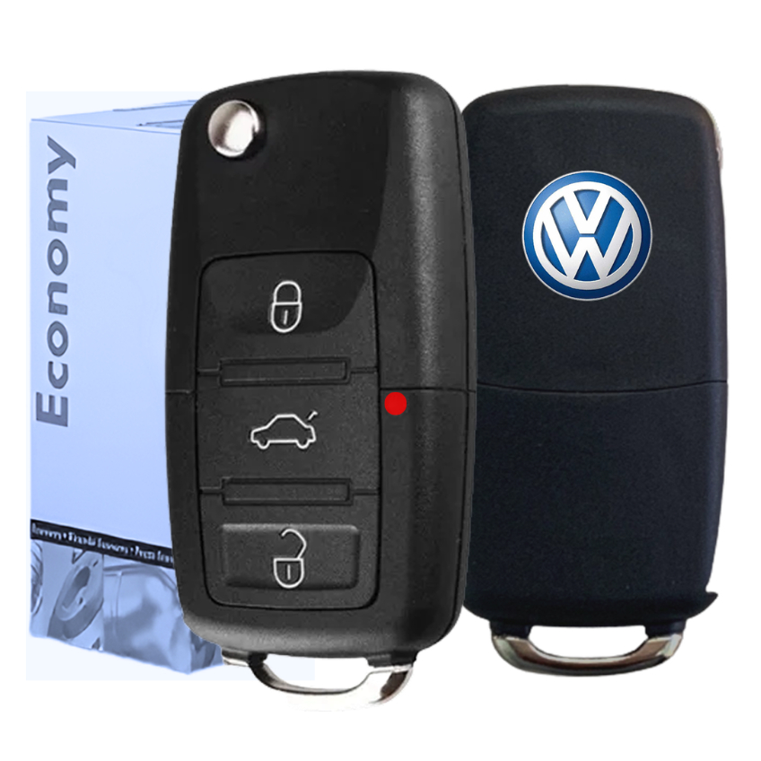 Capa Chave Para Gol G5 Polo Up Golf Fox Gol Crossfox Bora Saveiro Jetta Passat Carcaça