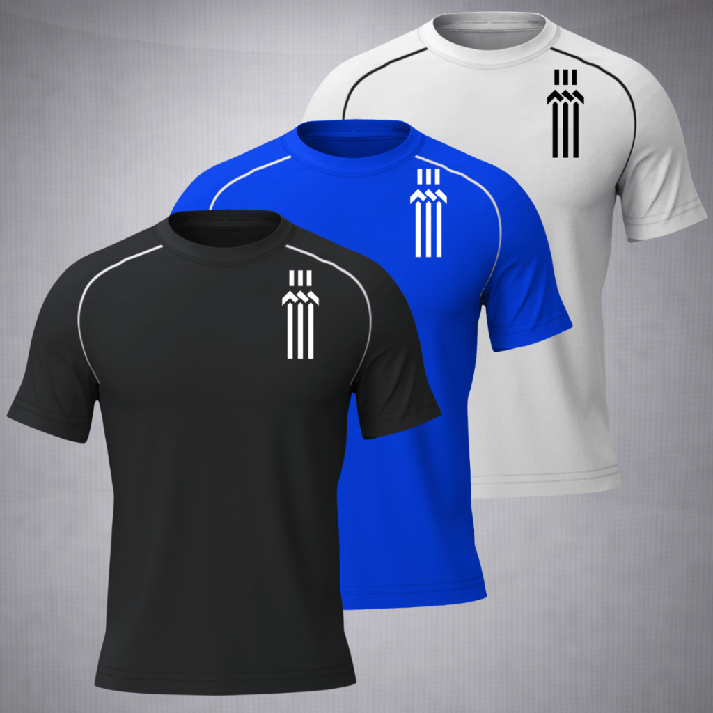 Kit 3 Camisetas Masculina Dry Fit Academia Futebol Camisa Treino Corrida Esportiva