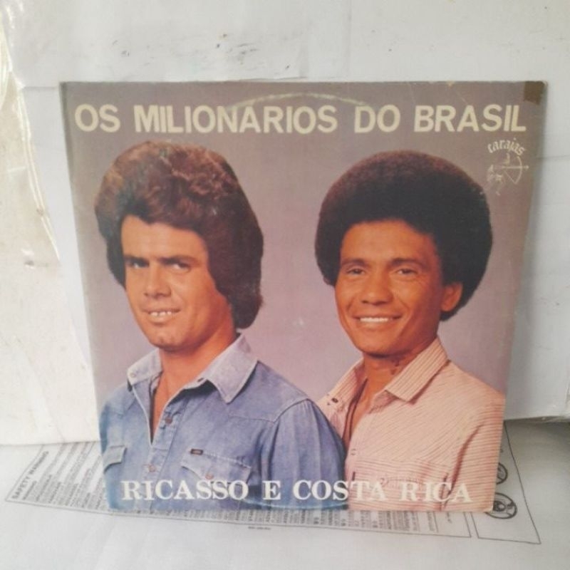 lp vinil ricasso e costa rica os milionários do Brasil