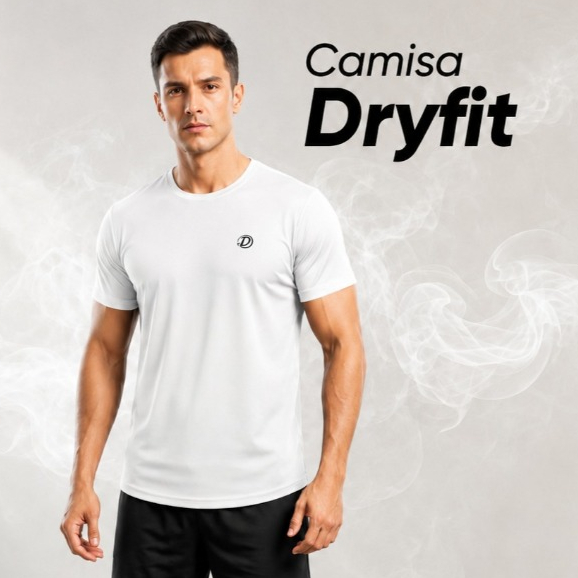 Camiseta Dry Masculina Manga Curta Fitness Academia Corrida Crossfit Poliéster Prenium