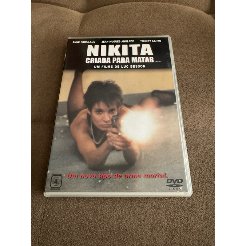 Dvd Nikita- Criada Para Matar, de Luc Besson- Versão Columbia- Raridade