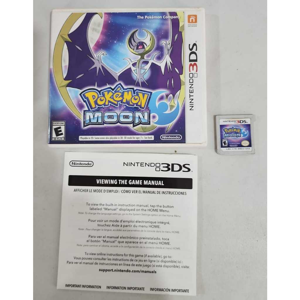 Pokémon Moon - 3ds ( USADO )