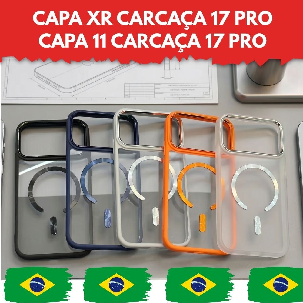Capinha XR carcaça 17 Pro Premium Capinha 11 carcaça 17 Pro Premium
