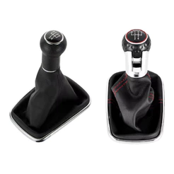 Manopla com Coifa De Câmbio VW Golf Bora MK4 MK4.5 1999 a 2013 - OEM GTI