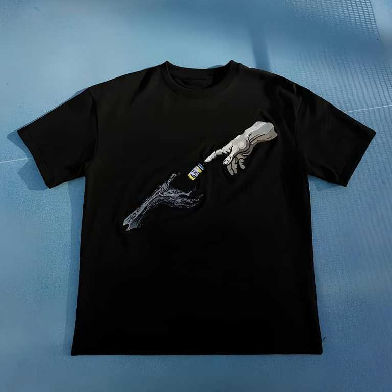 Camiseta Oversized Bordada Trembolona Trenbolone Academia Maromba