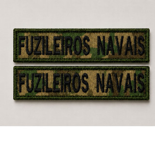 Tarjeta Fuzileiros Navais do Multipropósito - Tarjeta FN Bordada Com Velcro