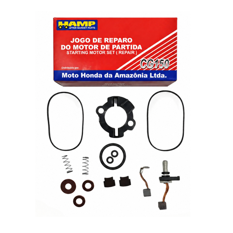 Suporte Escova Motor Arranque Original Honda Titan 150/ Titan 160/ Nxr Bros 150/ Nxr Bros 160