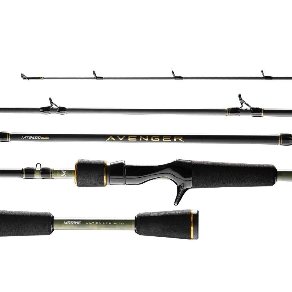 Vara de Carretilha Avenger Marine Sports 1,73m AVG-C582MF - 17LB 2 Partes