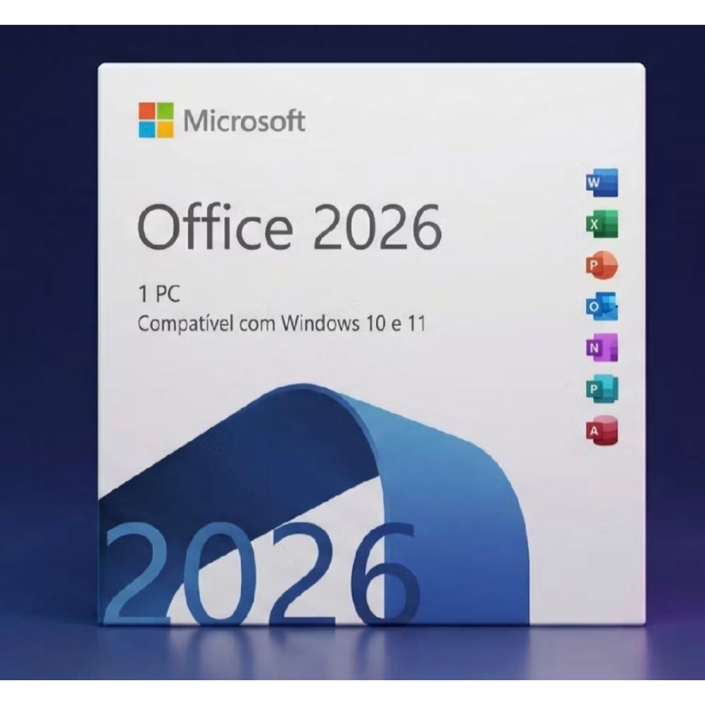 Microsoft Office 2026 Profissional Entrega Física Nota Fiscal Envio Imediato
